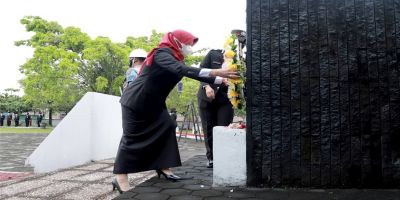 Peringati Hari Pahlawan Tahun 2021, Pemkab Kebumen Adakan Ziarah ke Taman Makam Pahlawan Wira Bhakti.