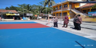 Lapangan Utama Hampir Jadi, Pendamping Desa dan Pihak Kecamatan Ayah Melakukan Peninjauan