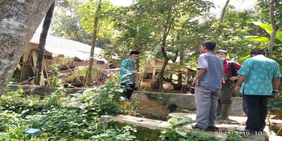 Desa Jintung mendapatkan Bantuan Perbaikan Saluran Irigasi dari Dinas Pertanian dan PUPR Kebumen