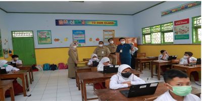 Hj. Ristawati Purwaningsih, S.ST, MM, Monitoring Asesmen Nasional Siswa Sekolah Dasar di Kabupaten Kebumen
