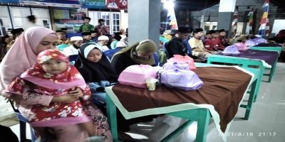 10 Muharam,  11 Anak di Desa Jintung mendapatkan Santunan